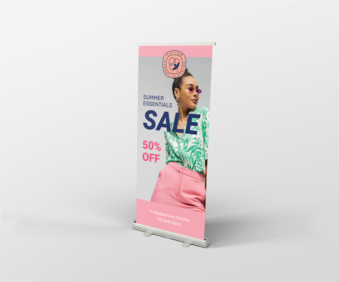 Show details for Economic Pull-Up Banner